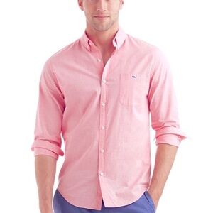Vineyard Vines Slim Fit Tucker Men’s Button-Down Cotton Dress Shirt